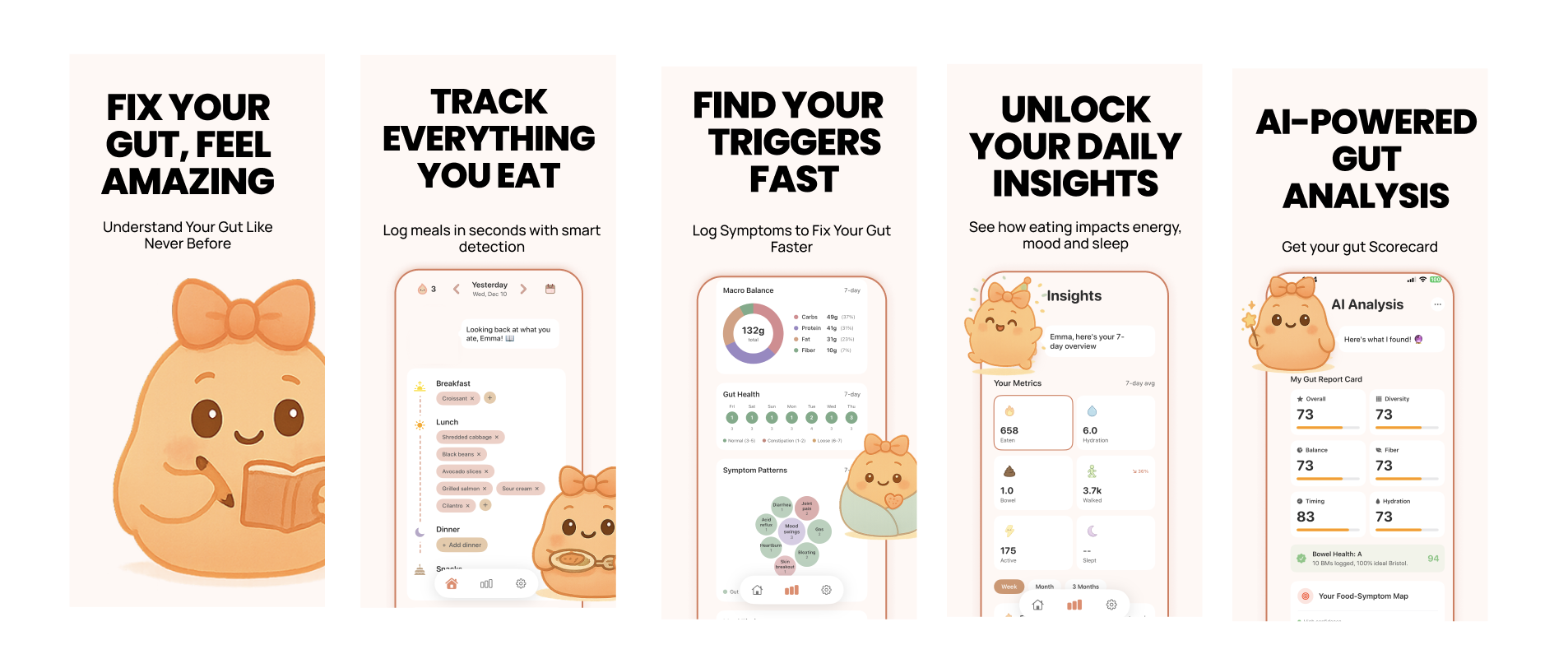 EatSense App Screenshots